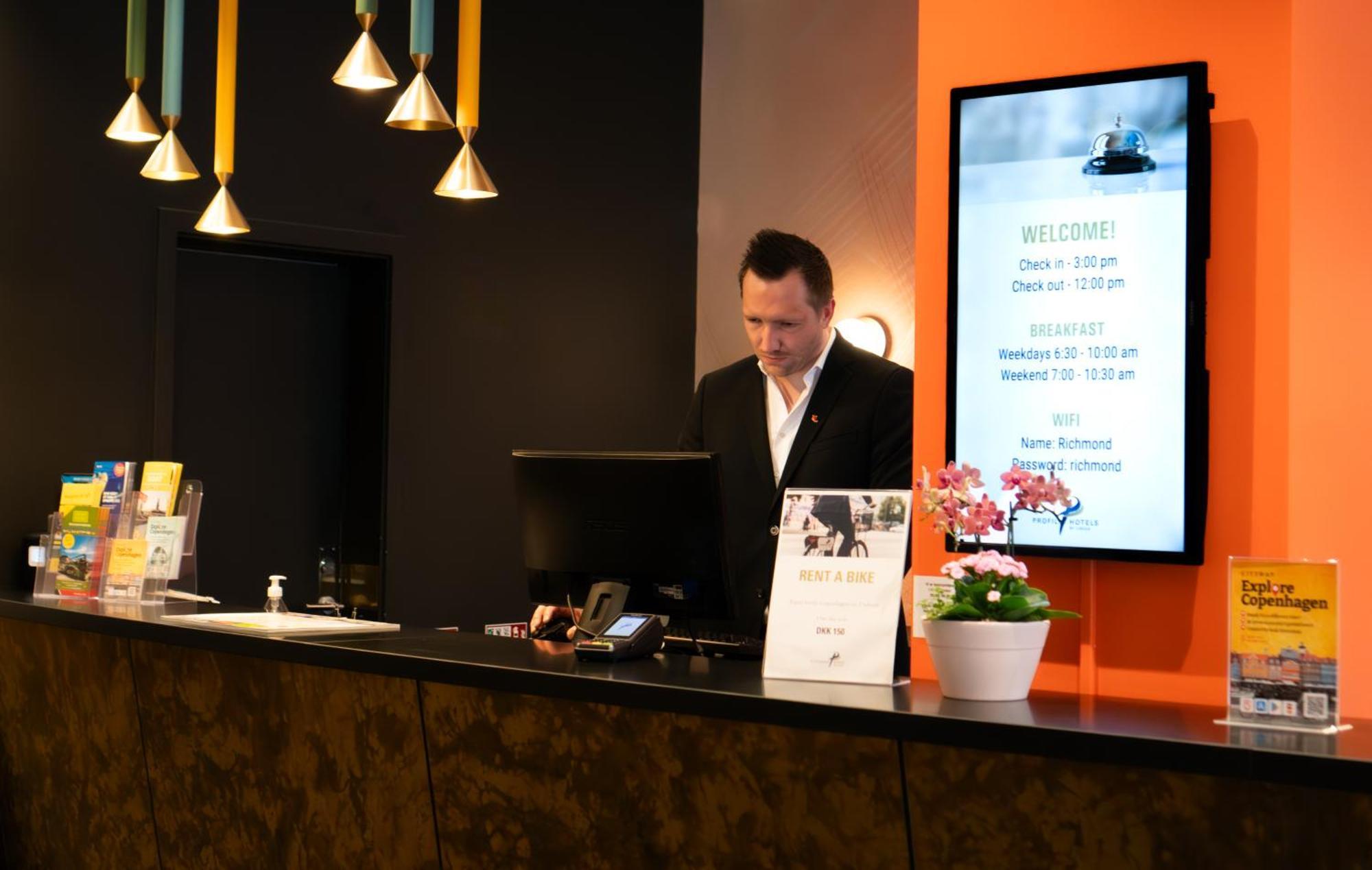 Profilhotels Richmond Kopenhagen Bagian luar foto